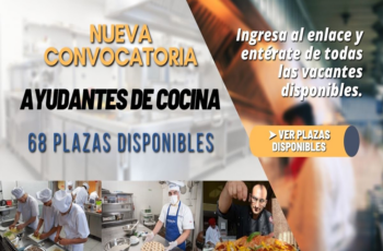 Contratación De Ayudantes De Cocina