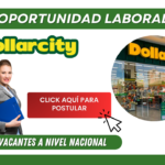 Oportunidad Laboral en Dollarcity Colombia